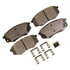 DX1447 by MONROE - Total Solution Semi-Metallic Brake Pads