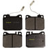 DX145A by MONROE - Total Solution Semi-Metallic Brake Pads