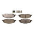DX1463 by MONROE - Total Solution Semi-Metallic Brake Pads