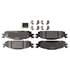 DX1508 by MONROE - Total Solution Semi-Metallic Brake Pads