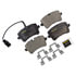 DX1547W by MONROE - Total Solution Semi-Metallic Brake Pads
