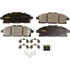 DX1552 by MONROE - Total Solution Semi-Metallic Brake Pads
