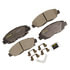 DX1578 by MONROE - Total Solution Semi-Metallic Brake Pads