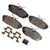 DX1562 by MONROE - Total Solution Semi-Metallic Brake Pads