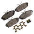 DX1562 by MONROE - Total Solution Semi-Metallic Brake Pads