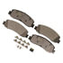 DX1631A by MONROE - Total Solution Semi-Metallic Brake Pads