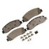 DX1631 by MONROE - Total Solution Semi-Metallic Brake Pads