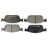 DX1668 by MONROE - Total Solution Semi-Metallic Brake Pads