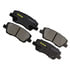 DX1659 by MONROE - Total Solution Semi-Metallic Brake Pads