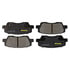 DX1659 by MONROE - Total Solution Semi-Metallic Brake Pads