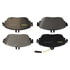 DX1694W by MONROE - Total Solution Semi-Metallic Brake Pads
