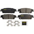 DX1707 by MONROE - Monroe Brakes Total Solution Semi-Metallic Brake Pads