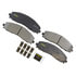 DX1691 by MONROE - Total Solution Semi-Metallic Brake Pads