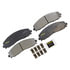 DX1691 by MONROE - Total Solution Semi-Metallic Brake Pads