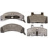 Monroe DX215 Disc Brake Pad Set Monroe Brakes Total Solution Semi-Metallic Brake Pads
