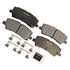 DX1810 by MONROE - Monroe Brakes Total Solution Semi-Metallic Brake Pads