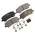 DX1810 by MONROE - Monroe Brakes Total Solution Semi-Metallic Brake Pads