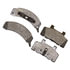 DX215 by MONROE - Total Solution Semi-Metallic Brake Pads