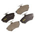 DX227 by MONROE - Total Solution Semi-Metallic Brake Pads