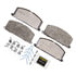 DX242 by MONROE - Total Solution Semi-Metallic Brake Pads