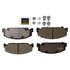 DX273 by MONROE - Total Solution Semi-Metallic Brake Pads