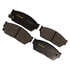 DX276 by MONROE - Total Solution Semi-Metallic Brake Pads