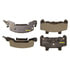 DX289 by MONROE - Monroe Brakes Total Solution Semi-Metallic Brake Pads