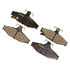 Monroe DX295 Disc Brake Pad Set Monroe Brakes Total Solution Semi-Metallic Brake Pads