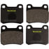 DX335 by MONROE - Total Solution Semi-Metallic Brake Pads