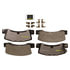 DX325 by MONROE - Monroe Brakes Total Solution Semi-Metallic Brake Pads
