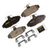 DX347 by MONROE - Total Solution Semi-Metallic Brake Pads