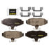 DX347 by MONROE - Total Solution Semi-Metallic Brake Pads