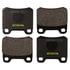 DX335 by MONROE - Total Solution Semi-Metallic Brake Pads