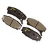 Monroe DX354 Disc Brake Pad Set Monroe Brakes Total Solution Semi-Metallic Brake Pads
