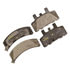 DX369 by MONROE - Total Solution Semi-Metallic Brake Pads