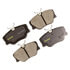 DX423 by MONROE - Total Solution Semi-Metallic Brake Pads