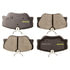 DX423 by MONROE - Total Solution Semi-Metallic Brake Pads