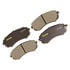 DX422 by MONROE - Total Solution Semi-Metallic Brake Pads