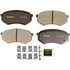 DX433 by MONROE - Total Solution Semi-Metallic Brake Pads
