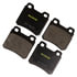 DX427 by MONROE - Total Solution Semi-Metallic Brake Pads