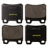 DX427 by MONROE - Total Solution Semi-Metallic Brake Pads