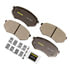 DX433A by MONROE - Total Solution Semi-Metallic Brake Pads