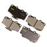 DX436A by MONROE - Total Solution Semi-Metallic Brake Pads