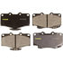 DX436A by MONROE - Total Solution Semi-Metallic Brake Pads