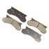 DX450 by MONROE - Total Solution Semi-Metallic Brake Pads