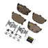 DX464 by MONROE - Total Solution Semi-Metallic Brake Pads