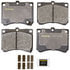 DX473 by MONROE - Monroe Brakes Total Solution Semi-Metallic Brake Pads