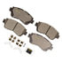 DX476 by MONROE - Total Solution Semi-Metallic Brake Pads