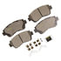 DX476 by MONROE - Total Solution Semi-Metallic Brake Pads