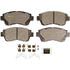 DX476 by MONROE - Monroe Brakes Total Solution Semi-Metallic Brake Pads